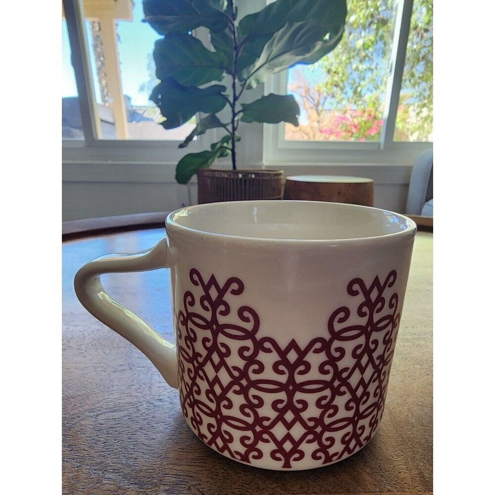 2017 Starbucks Holiday Christmas Red/White Coffee Cup Tea Mug | 12oz